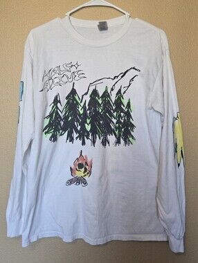 Graphic Long Sleeve Band Tee